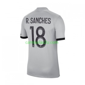 Camisolas de futebol Paris Saint-Germain R.Sanches 18 Equipamento Alternativa 2022/23 Manga Curta